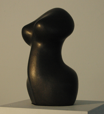 "Figure In Stoneware C"