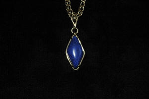 14kt Lapis Pendant