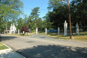 Entrance to Georgian Court University